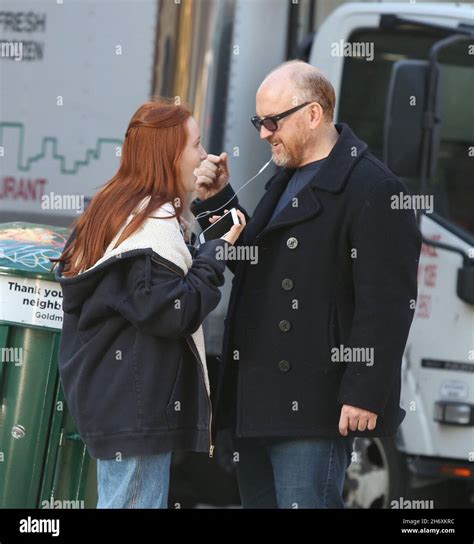 New York - NY - 12/23/2019- Louis C.K. and daughter Mary Louise Szekely ...