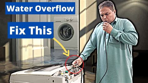 Image result for Washing Machine Drain Overflow Problems