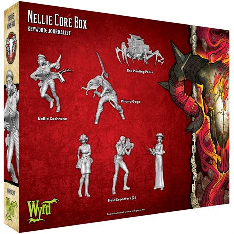 Acheter Malifaux 3E - Guild- Nellie Core Box - Jeux de figurines - Wyrd ...