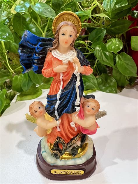 Buy BAKA Mary Untier Knots Christian Gift on Holy Communion Statue ...
