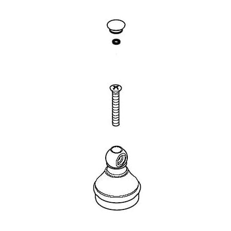 Pfister 940-702V Savannah 36 / 43 / 49 / 801 Series Decorative Hub ...