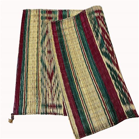 FABIDO Handmade Grass Kusha Aasan Yoga & Exercise Mat Meditation Mat ...