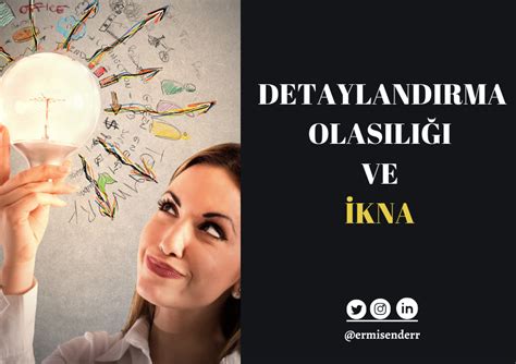 Detaylandırma Olasılığı Modeli ve İkna (Elaboration Likelihood) - Ender ...