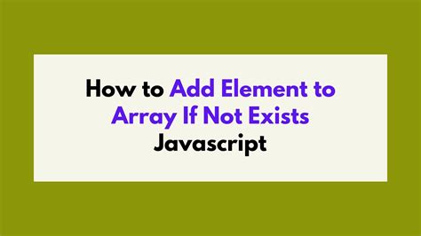 Image result for Add Element to Array JavaScript