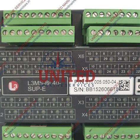 L3 MARINE SYSTEMS L3MS-BI.40-SUP-E MODULE 810.005.050-04 (USED ...