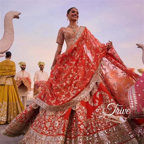 Buy Sabyasachi Lehenga Online In India - Etsy India