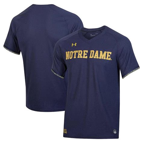 Under Armour Notre Dame Fighting Irish Softball V-Neck Jersey | Academy