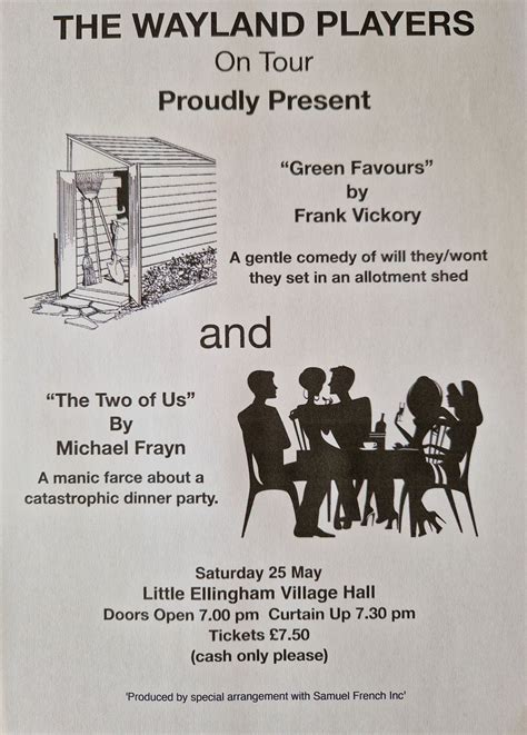 The Wayland Players, Church Lane, Little Ellingham, NR17 1JN ...