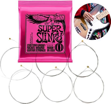 2223 (9-42) Guitar Strings, Regular Slinky Electric Guitar Strings ...