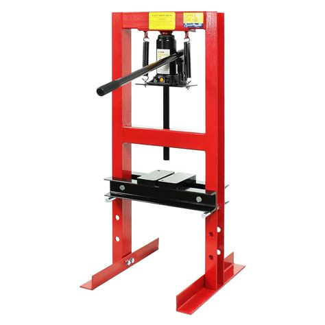 6 Ton Hydraulic Garage Press, H-Frame Hydraulic Shop Press with ...