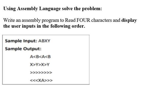 Image result for Assembly Program with Input/Output
