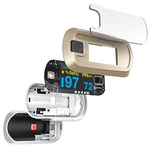 Mibest Pulse Oximeter Fingertip, Blood Oxygen Saturation Monitor (SpO2 ...