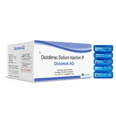 DICLOMEK-AQ Injection Gelmek Healthcare Pvt. Ltd