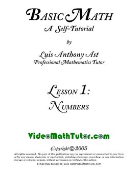 Free Basic Math Lesson 的图像结果