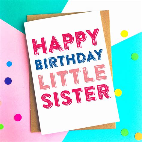 Funny Sister Birthday Cards