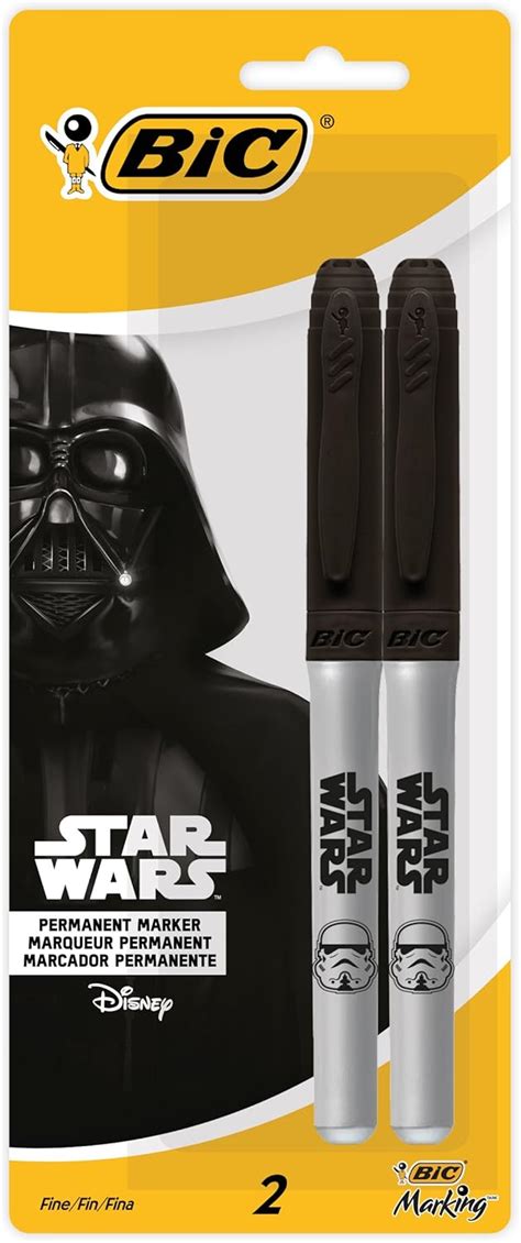 Buy Star Wars BIC Marking Permanent Marker, Fine Point, Black, 2-Count ...