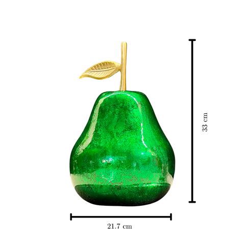 Emerald Green Pear – Timaya's Decor