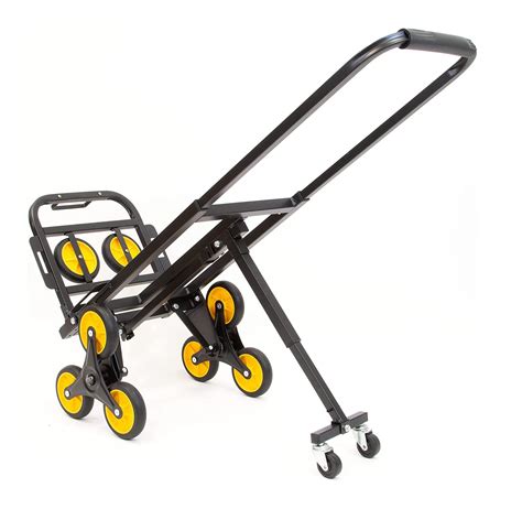 Welbuilt® 150 Kg Stair Climbing Metal Hand Truck with Foldable Platform ...