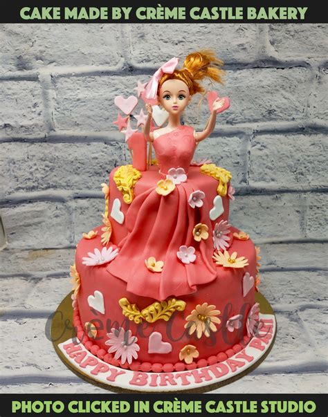 Barbie Doll Cake | Same Day Delivery | Creme Castle