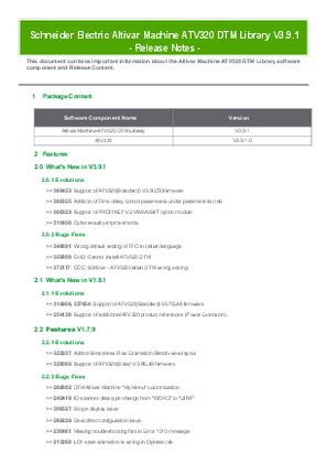 ATV320 DTM Library | Schneider Electric