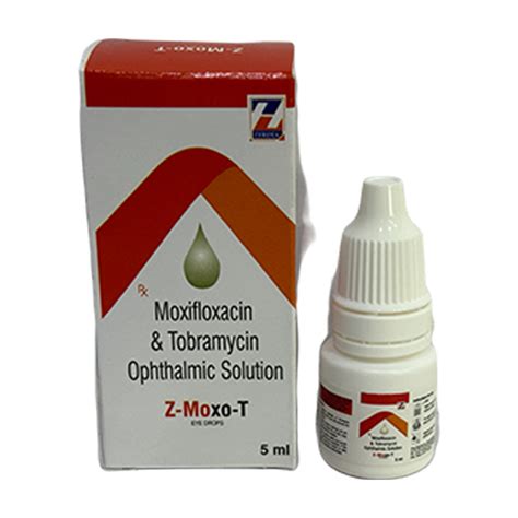 Z Moxo T - Moxifloxacin & Tobramycin Ophthalmic Solution - Zerdia ...