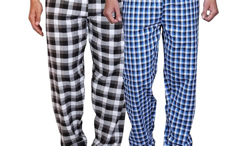 Buy Maxis Men's Cotton Checkered Pajama (Pack of 2) (MAXPJSCOMBO33+35 ...