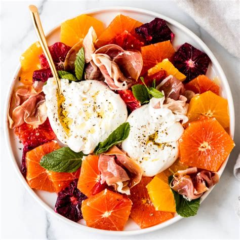 Spring Citrus Burrata Appetizer • Wanderlust and Wellness