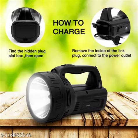 Hand Held LED Search Light at Attractive Prices - 10W Rechargeable ...