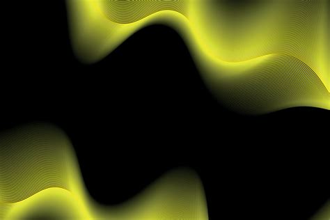 yellow and black wave abstract background, suitable for landing page ...
