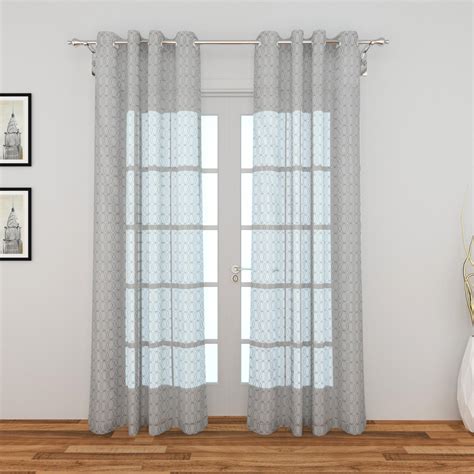 Buy My Room Set of 2 Printed Sheer Door Curtains from Home Centre at ...