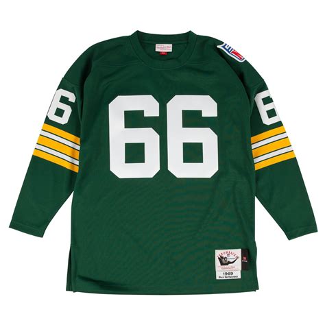 Mitchell & Ness Ray Nitschke 1969 Authentic Jersey Green Bay Packers ...