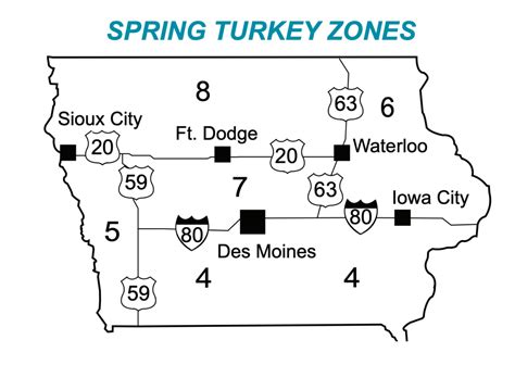 Iowa Turkey Season and Hunting 2025 - dates, seasons, draw