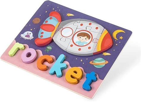 Wooden Zigsaw Puzzle Rocket - EKT2622 – Extrokids