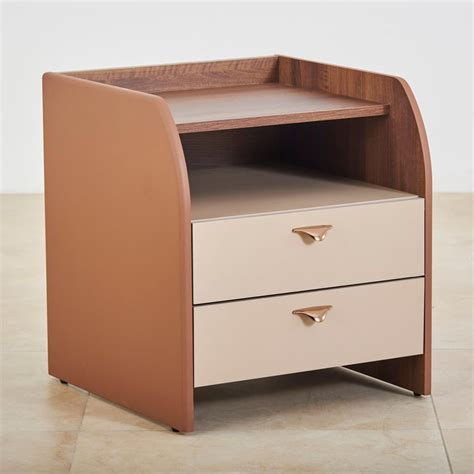 Buy Serenity Bed Side Table with Drawer - Brown from Home Centre at ...