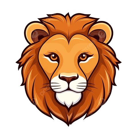 Lion Cartoon Face
