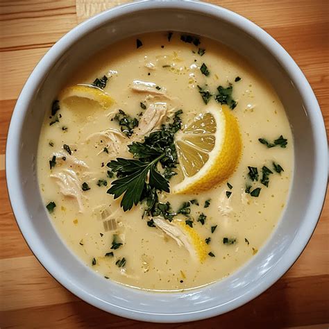 Ultimate Delicious Creamy Avgolemono Soup (Greek Lemon Chicken)