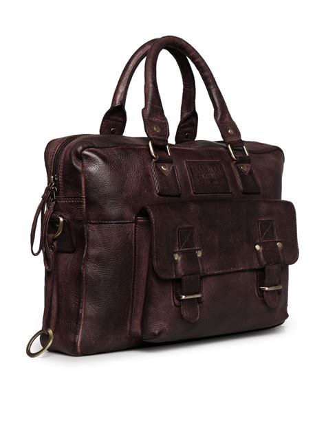 Teakwood Genuine Leather Laptop bag – Teakwood Leathers