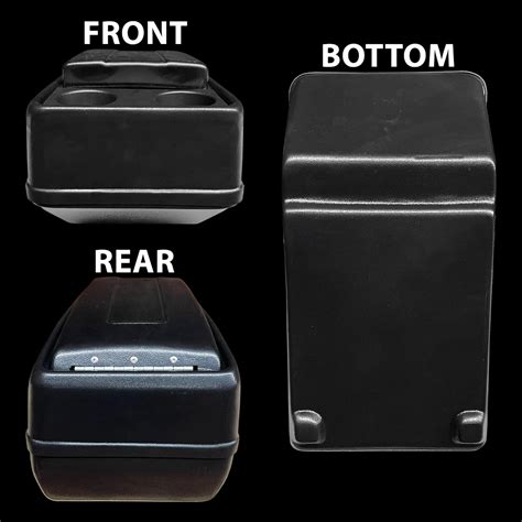 1973-87 Square Body Chevy & GMC Truck Complete Floor Console, Black