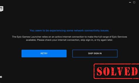 Epic Games Connection Error 的图像结果