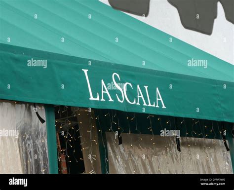 Beverly Hills, California, USA 18th March 2023 La Scala Restaurant ...