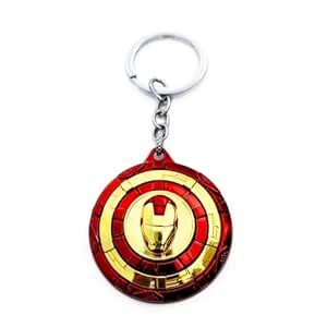 Iron Man Marvel Keychain Silicone Metal Hook | Unleash Superhero Style ...