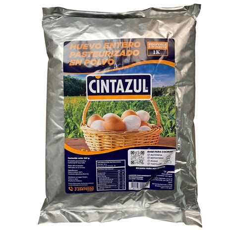 Huevo Entero Pasteurizado en Polvo 1Kg. Cintazul – Agro Newen