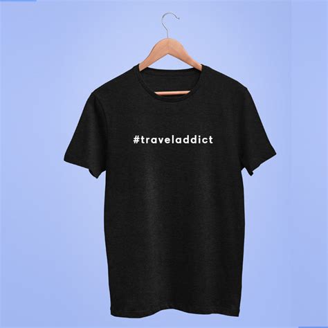 Travel Addict Half Sleeve T-Shirt |Travel Addict Shirt |Travel tshirts ...