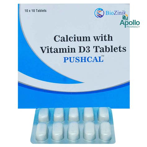 Pushcal Tablet 10's Price, Uses, Side Effects, Composition - Apollo ...