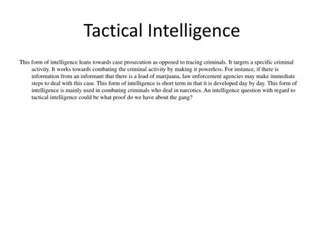Image result for Strategic Intelligence