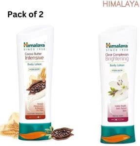 HIMALAYA cocoa butter lotionn + Clear complexion Brightening lotion ...