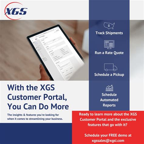 Get a FREE demo of XGS Customer Portal | Xpress Global Systems (XGS ...