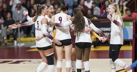 Gopher volleyball playing at highest level of the season as they enter ...