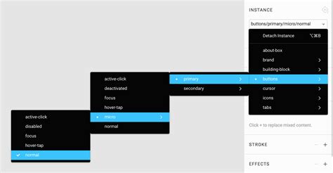 Image result for Collapsed and Expanded Components Figma
