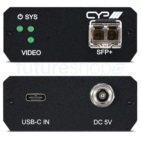 CYP AVX-105F-KIT – AVX Full 4K USB-C to HDMI AV over Fiber Transmitter ...